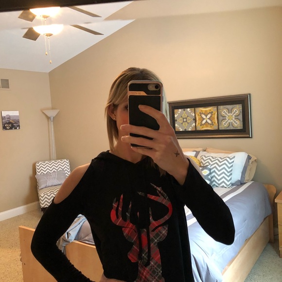 Papermoon plaid reindeer top - Picture 4 of 6